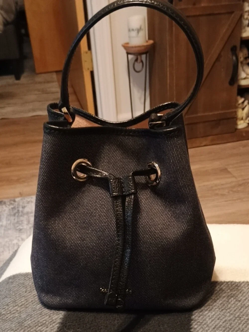Kate Spade Small Bucket Eva Denim